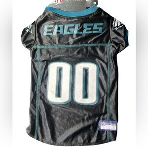NFL Philadelphia Eagles pet dog jersey clothing shirt size L NWT